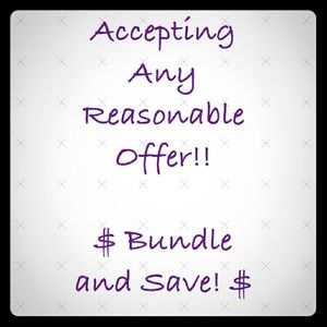 Bundle and save! ♡ Make an offer ♡